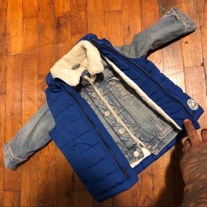 Toddler GAP denim jacket and Puffer Vest!!
